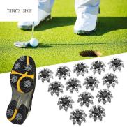 YRUQYS 14pcs lot Rubber Anti-slip Twist Pins For Shoe Cleats Golf Spikes