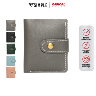 Ví Da Mini TSIMPLE cầm tay nhỏ gọn nhiều ngăn thời trang cao cấp V62F thumbnail