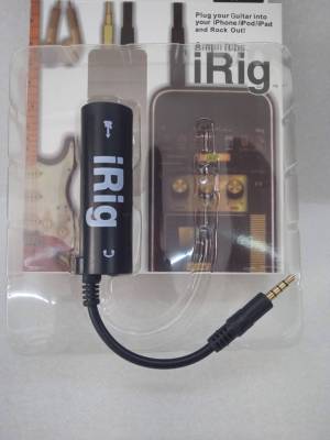 iRig Guitar to iPhone แจ็ค3.5mm ตัวผู้ to 6.5mmตัวเมีย ตัวแปลงกีต้ากับมือถือ เครื่องเสียง สายแปลงเสียง ตัวแปลงเสียง สัญญานดีแข็งแรงทนทาน