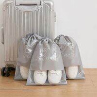 Shoe storage bag drawstring bag with Viewport for shoes 5pcs/set