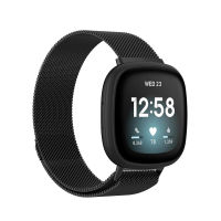 Magnetic Loop Stainless Steel Strap for Fitbit versa 3 sense Smart Watch Colorful Replacement Soft Band Metal Watchbands