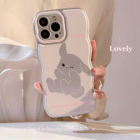 เคส Iphone ลายกระต่ายน่ารักสำหรับ iPhone 14 Pro Max iPhone 14 Plus iPhone 13 Pro Max Iphone 13 Mini iPhone 12 Pro Max Iphone 12 Mini 11 Pro Max เคสโทรศัพท์ซิลิโคนกันกระแทก