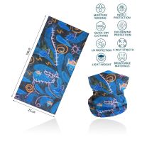 ¤ Blue Animal Neck Gaiter Tube for Hiking Cycling Running UV Sun Protection Face Bandana Headband for Women Men Hair Balaclava