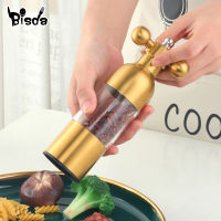 1Pc Salt Pepper Grinder Stainless Steel Spice Pepper Mill Cooking Tools Mix Ceramic Grinder Spice Jar Condiment Container