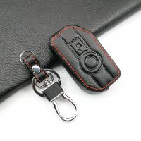 2 Button Leather Key Cover Shell Fob Case Skin Holder for BMW Motorcycle F750GS F850GS K1600GT R1200GS LC ADV R1250GS ADV