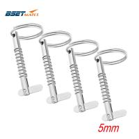 4PCS 5mm BSET MATEL Marine Grade 316 Stainless Steel Quick Release Pin for Boat Bimini Top Deck Hinge Marine hardware Boat Accessories