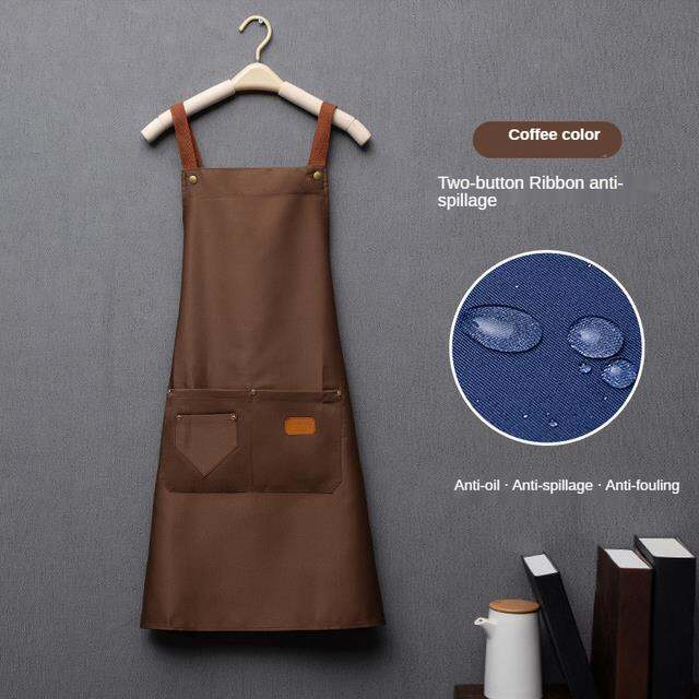 waterproof-and-oil-proof-apron-men-and-women-kitchen-apron-home-chef-baking-clothes-with-pockets-adult-bib-waist-bag