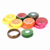 4pcs Fruit  Toy  Polymer Clay color Crystal  Mud Transparent for Kids Intelligent Hand Plasticine Mud Dropshipping Clay  Dough