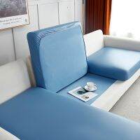 【cloth artist】ยืดหยุ่นแข็ง ColorSofa ปลอกหมอนอิง PUSofa CoverFurniture 3ที่นั่งเอนกายโซฟาปก