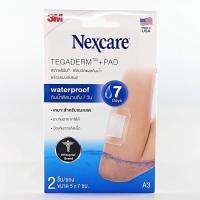 NEW !!! จัดโปรโมชั่น สินค้าใหม่ ส่งฟรี 3M Nexcare Tegaderm A3 5×7 cm. 1 กล่อง 2 ชิ้น แผ่นเทปใสปิดแผลกันน้ำ Cash on delivery [ FREE Delivery ]