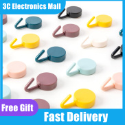 10 Pcs set Plastic Sticking Hook Self Adhesive Hooks No Trace No Scratch