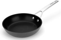 Frying pan,MSMK 8-inch Nonstick Ultra Durable Egg Skillet, Titanium and Diamond Coating From USA Fry Pan, Stainless Steel Induction Compatible, Oven Safe, Professional Kitchen Cookware, Small Grey… Dark grey/black Frying Pan / Skillet, 8"