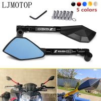 △ Z650 LOGO Motorcycle Rearview Mirror CNC Aluminum View Side Mirrors For KAWASAKI Z650 Z 650 2017 2018 2019 2020 2021 ALL YEAR