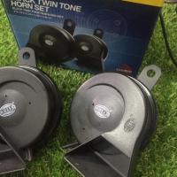 แตร Hella สีดำblack  เสียงดังแบบรถยุโรป สามาถติดตั้งได้ทุกรุ่น 1กล่อง มี2 ตัว ของแท้hella horn set