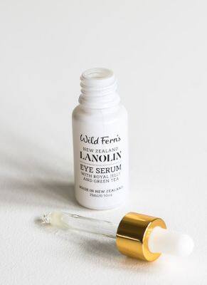 Lanolin Eye Serum with Royal Jelly and Green Tea ลาโนลินอายเซรั่ม สูตรผสมอโลเวร่าแอนด์กรีนที