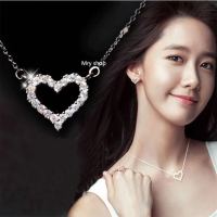 Fashion necklace สร้อยคอเงินแท้925 เวอร์ชั่นเกาหลีแฟชั่น รูปแบบใหม่ (สินค้าพร้อมจัดส่ง)