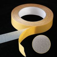 10M Strong Fixation Of Double Sided Cloth Base Tape Translucent Mesh Waterproof Super Traceless High Viscosity Carpet Adhesive Adhesives  Tape