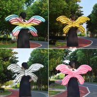 Angel Wing Foil Balloon Butterfly Wing Ballon Happy Birthday Party Decor Kids Boys Girls Dress Up Baloon Childrens Day Balon Balloons