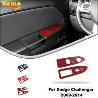 BAWA Car Windows Control Panel Decoration Cover For Dodge Challenger 2009 2010 2011 2012 2013 2014 Interior Accessories