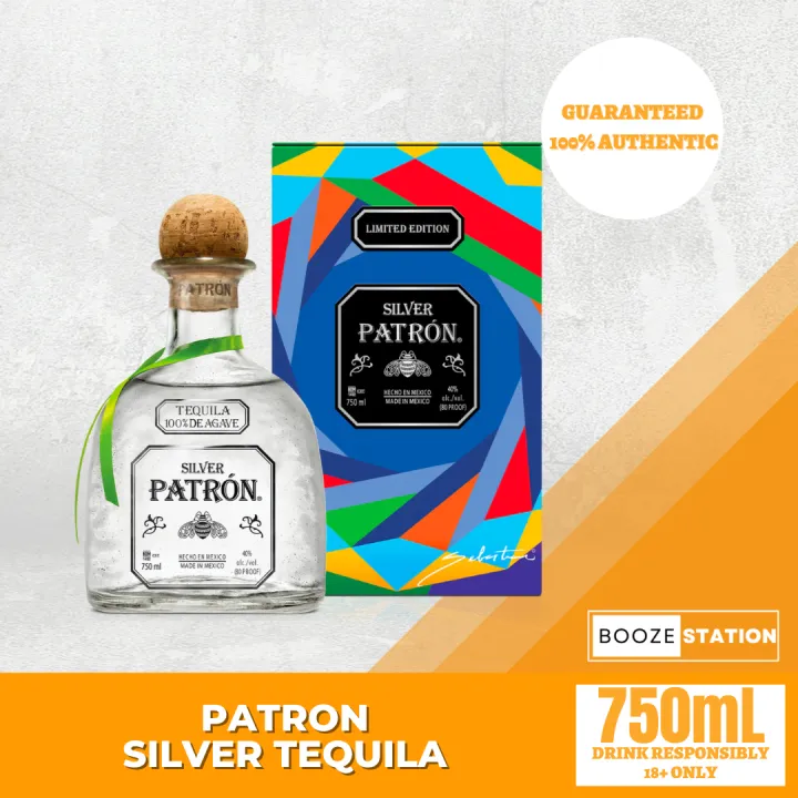 Patron Silver Tequila (Tin can edition) Lazada PH