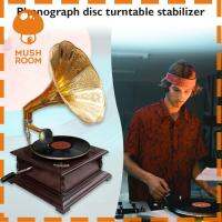 ตัวยึดดิสก์50Hz LP อุปกรณ์เครื่องเล่นบันทึกที่หนีบน้ำหนักเครื่องเล่นแผ่นเสียง