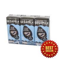 Sesamilk นมงาดำ (แพ็ค3กล่อง) ขนาด200 มล. Sesamilk Black Sesame Milk (3 packs) 200 ml.