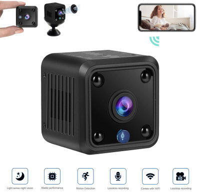 X6 Mini WiFi IP Camera HD 1080P Wireless Security Surveillance Micro Cam Night Vision Smart Home Sports Monitor Built-in Battery