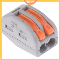 Aleaty? 2/3/4/5/8วิธีที่สามารถนำกลับมาใช้ใหม่ได้ Spring LEVER Terminal BLOCK สายไฟสายไฟสายไฟ