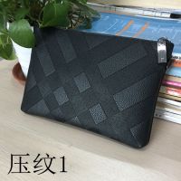 Spiritual Boy Bag Social Mens Handbag Clutch Bag Business Wallet Envelope Bag Personalized Nightclub Bag Korean Version 【OCT】