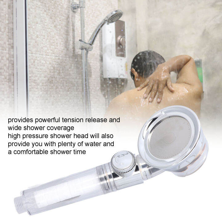 High Pressure Rainfall Shower Head, Water Saving Powerful Wide Shower