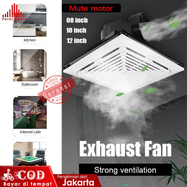 Tahan Air Bisu Kamar Mandi Extractor Exhaust Fan Jendela Untuk Dapur