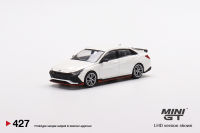 MINI GT 1/64 No.427 Hyundai Elantra N Ceramic White LHD MGT00427-L