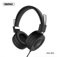 REMAX RM-805 4D Headphone หูฟังแบบครอบหูพร้อมไมค์โครโฟน รองรับ iOS Android แท็บเล็ต Computer Notebook