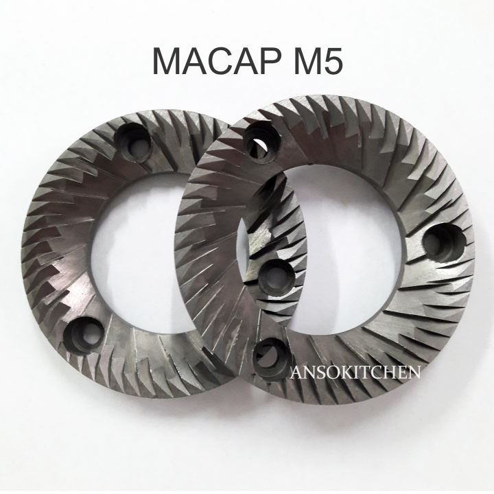 macap-ชุดฟันบด-เฟืองบดกาแฟ-สำหรับเครื่องบดกาแฟยี่ห้อ-macap-รุ่น-m5-ขนาด-58-mm-ของแท้-macap-coffee-grinding-disc