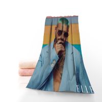 【jw】❀✤♛  Custom Maluma Printed Cotton Face/Bath Microfiber Fabric Kids Men Shower 70X140cm