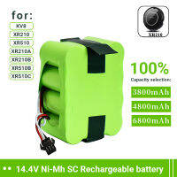 ใหม่14.4V 6800MAh SC Ni-MH แบตเตอรี่แบบชาร์จไฟได้สำหรับ KV8 XR210 XR510 XR210A XR210B XR510D เครื่องดูดฝุ่นหุ่นยนต์กวาด