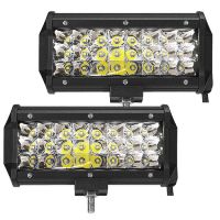 7inch 120W 72W LED work light bar car Driving light for Off Road truck 4WD 4x4 UAZ SUV ATV motorcycle ramp 12V 24V auto LED lamp