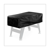 1 PCS Table Football Protective Cover Black Indoor Outdoor Patio Waterproof Dustproof High-Density Dust Cover for