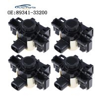 4 PCS Black Color PDC Parking Sensor For Toyota Lexus IS350 IS250 GS350 ES350 ES250 89341-33200 8934133200