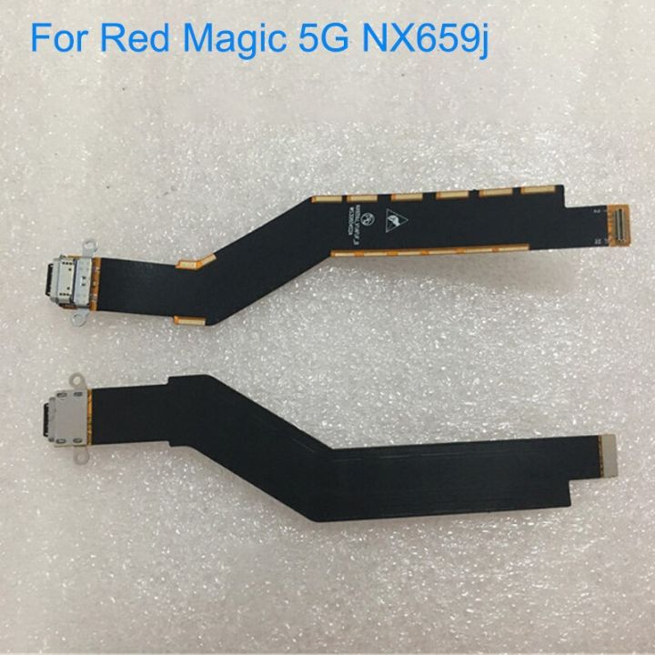 ทดสอบแล้วเรดเมจิก5G ที่เชื่อมต่อช่องเสียบชาร์จ Usb ที่ชาร์จสายเคเบิ้ลยืดหยุ่นสำหรับ Nx659j Nubia Red Magic 5G