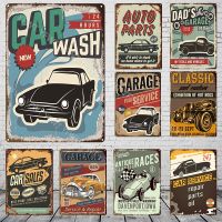 2023 Fashion Auto Garage Metal Sign Vintage Plaque Oil/Gas Tin Sign Wall Decor For Man Cave Plate Crafts Art Poster Racing Car Custom