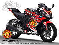 สติ๊กเกอร์แต่งลายรถ YAMAHA YZF R15 V.2 2018-2020 ลาย ทีมแมนยู / Manchester United