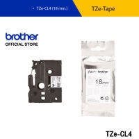 Brother TZE-CL4 เทปทำความสะอาดหัวพิมพ์ ขนาด 18 มม. (ความยาว 2.5 เมตร)