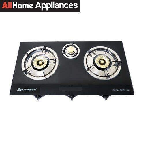 HANABISHI GGS300 Triple Burner Gas Stove Lazada PH