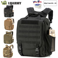 Molle Military Laptop Bag Tactical Messenger Bags Computer Backpack Fanny Belt Shouder Camping Outdoor Sports Army Bag