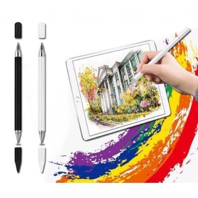 qiam [สินค้าพร้อมส่ง🇹🇭]ปากกาสไตลัส 2in1สัมผัสหน้าจอ สำหรับ อุปกรณ์สมาร์ทโฟน แท็บเล็ต iPad ios Android 笔