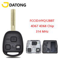 Ocmn Datong World Car REMOTE Key สำหรับ Toyota Land Cruiser FJ Lexus RX330 RX350 RX400H fccid hyq 12BBT 4D67ชิป314. 4MHz cnsm