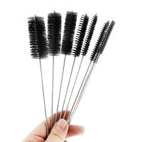 ][= 10Pcs Nylon Tube Brushes Straw Set For Drinking Straws  Glasses Keyboards Jewelry Cleaning Brushes Clean Tools