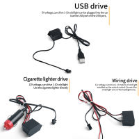 1เมตร2เมตร3เมตร5เมตรขอบแบน USB EL ลวดนีออนแถบแสงออโต้คาร์ภายในโดยรอบ Decoractive หลอดไฟ LED ที่มีความยืดหยุ่นเชือกหลอดบรรยากาศ