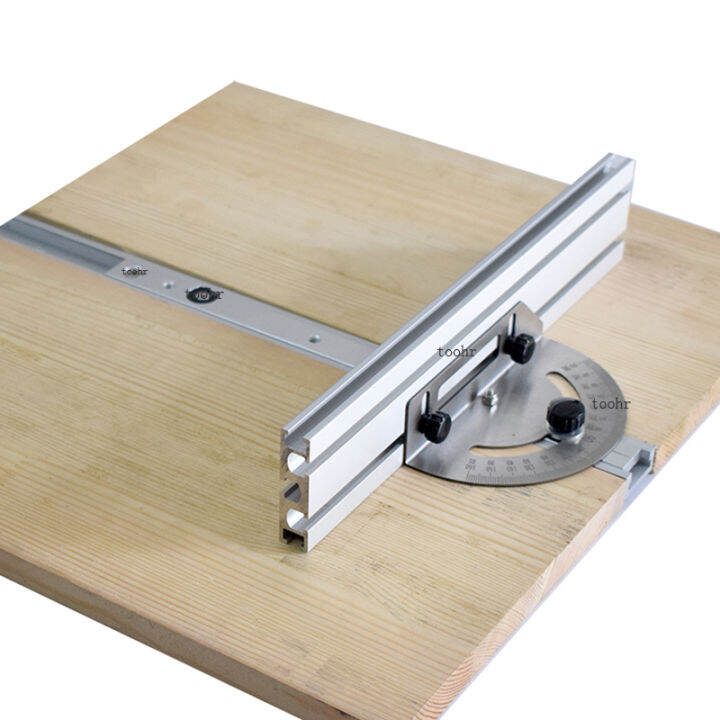 4151000MM Angle Miter Gauge With Track Stop Limit Profile Fence For